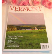 Vermont Magazine 2007 July August Summer Views Picnics NE Kingdom Sheep Cheese